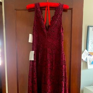 Brand new! Astr the label dress,wine Size 4